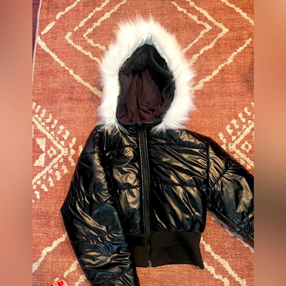 Girls winter puffer coat